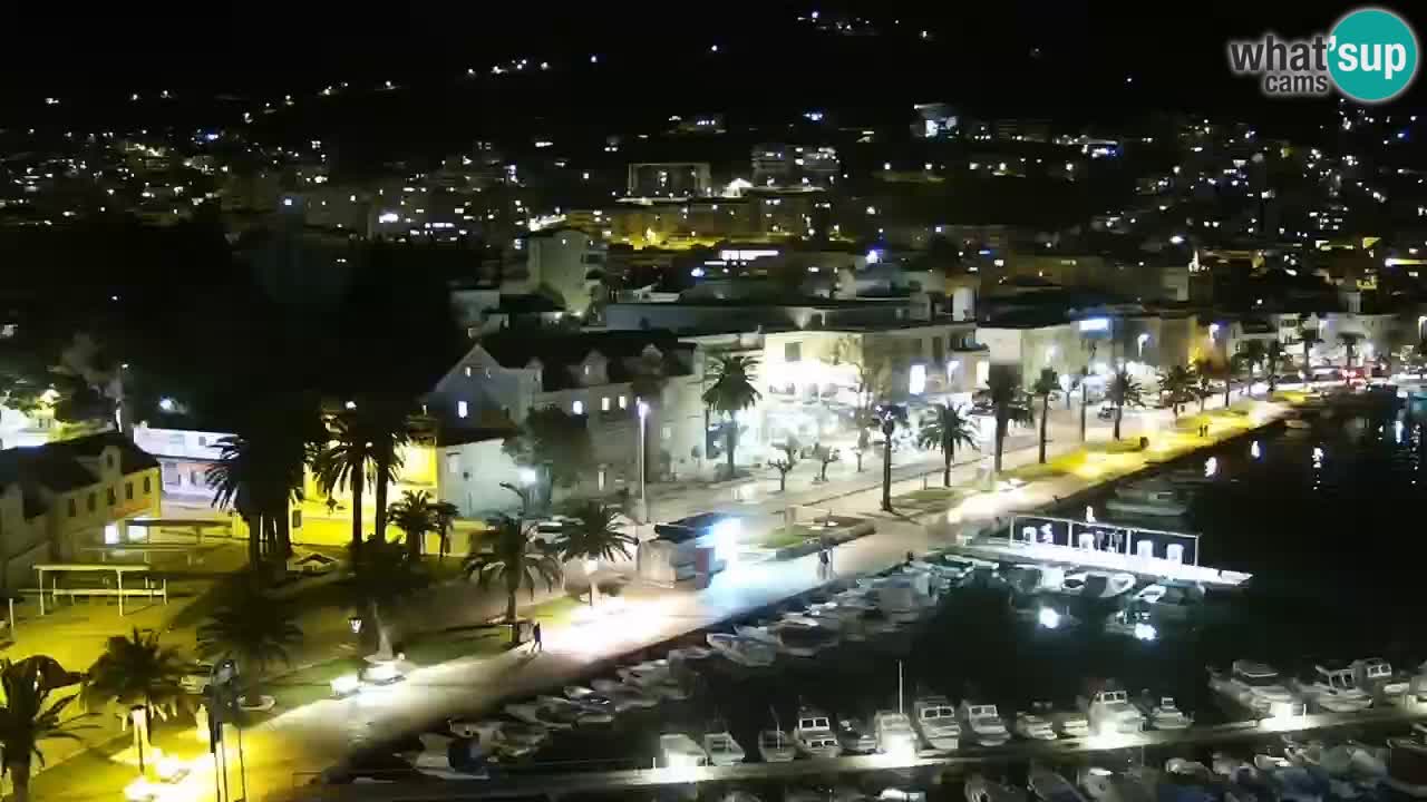 Panorama Makarska webcam