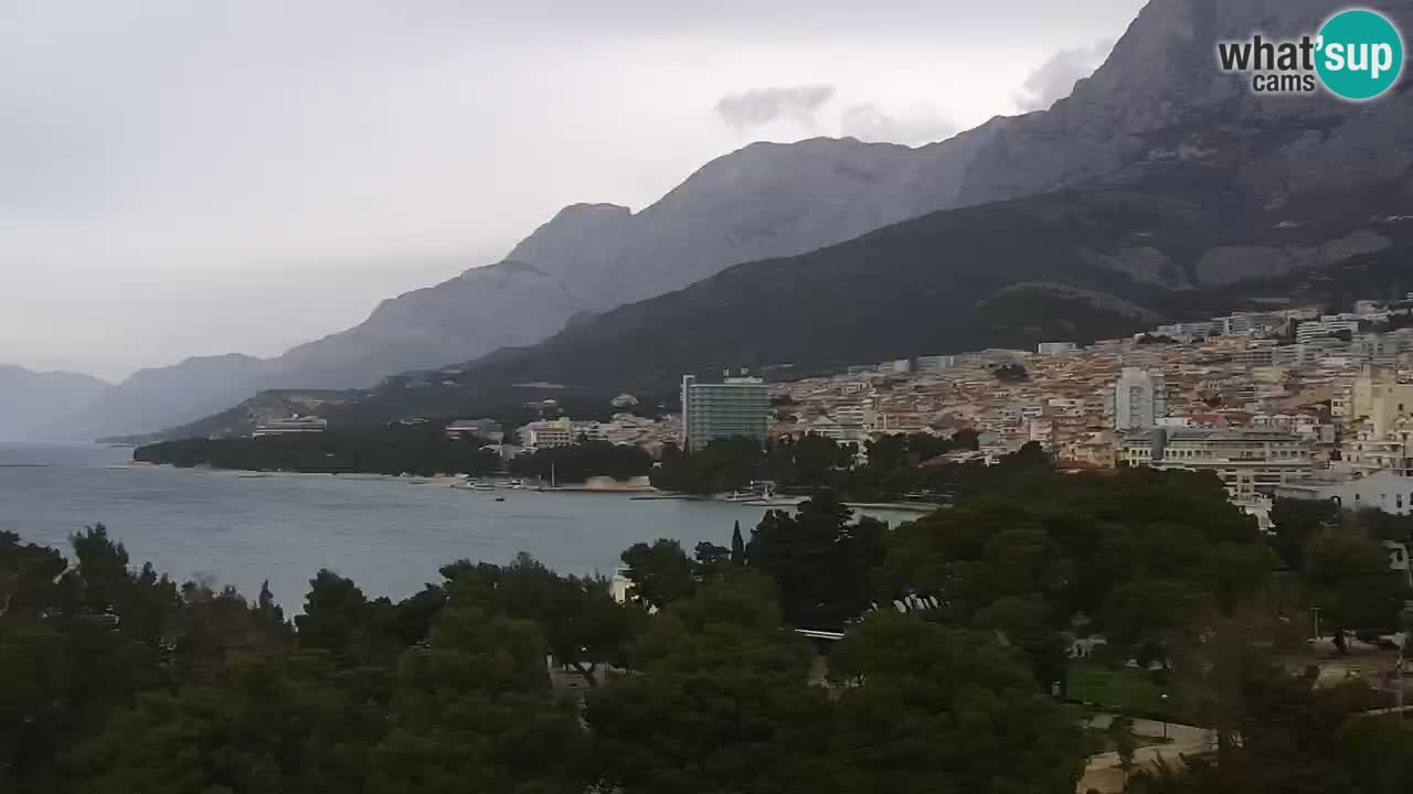 Panorama Makarska web kamera