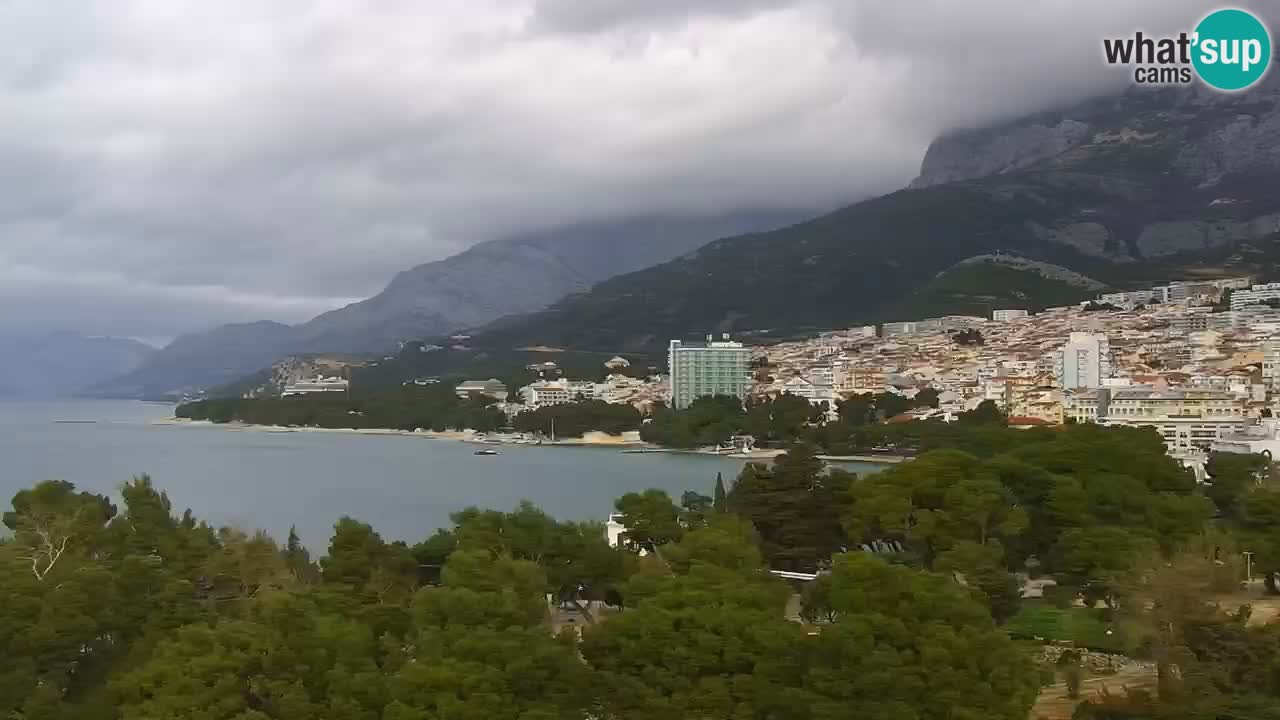 Panorama Makarska web kamera