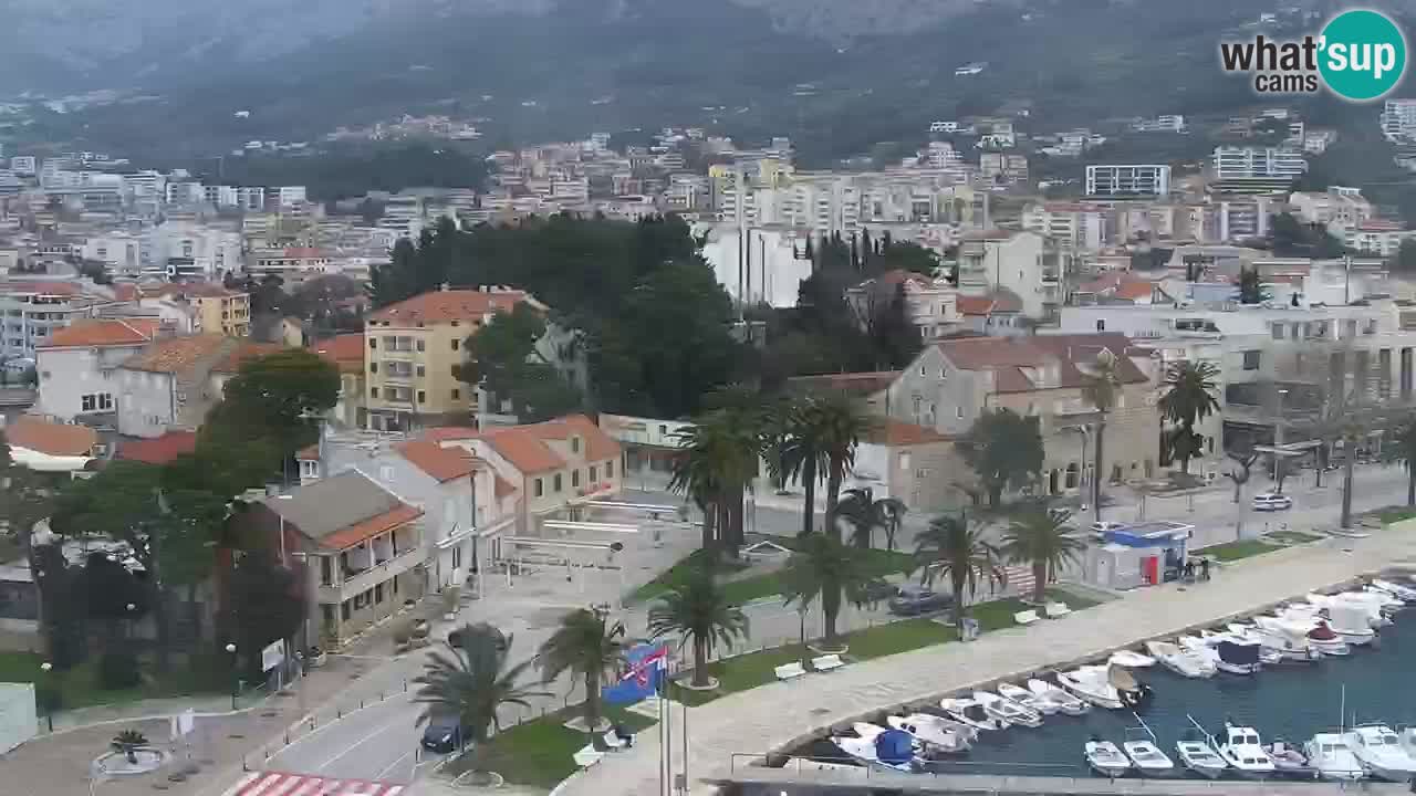 Panorama Makarska web kamera