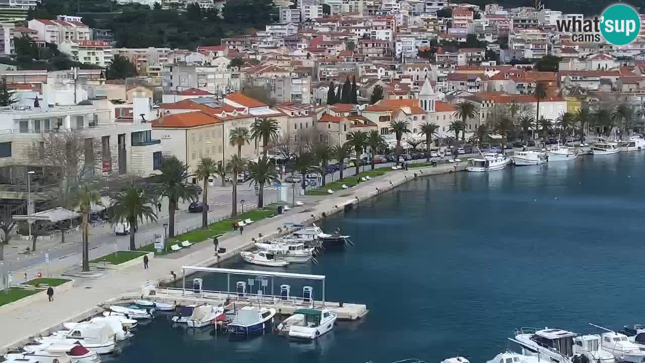 Panorama Makarska webcam