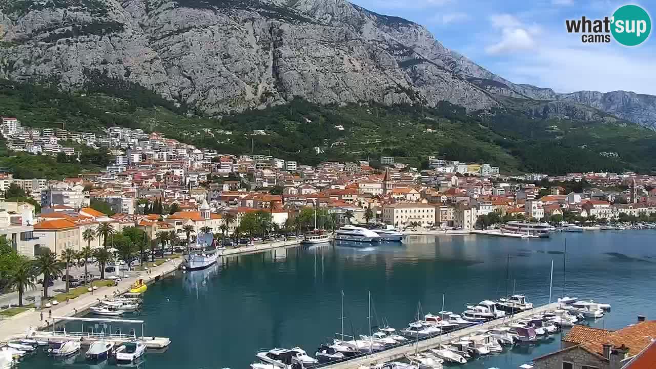 Panorama Makarska web kamera