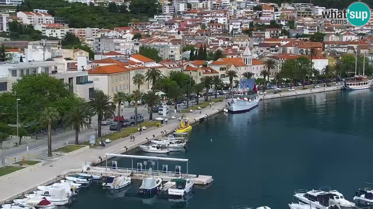 Panorama Makarska webcam