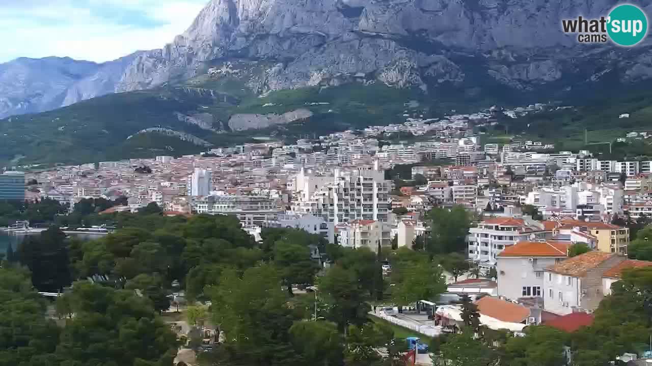 Panorama Makarska web kamera