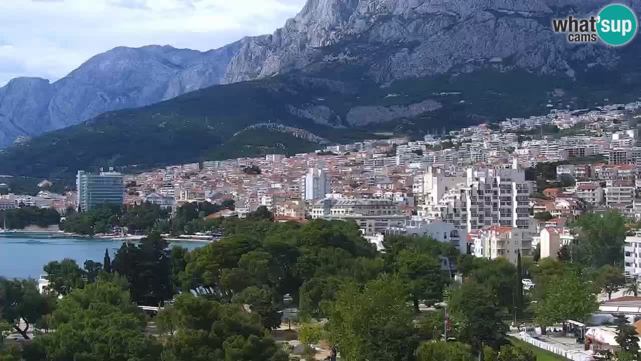 Panorama Makarska webcam