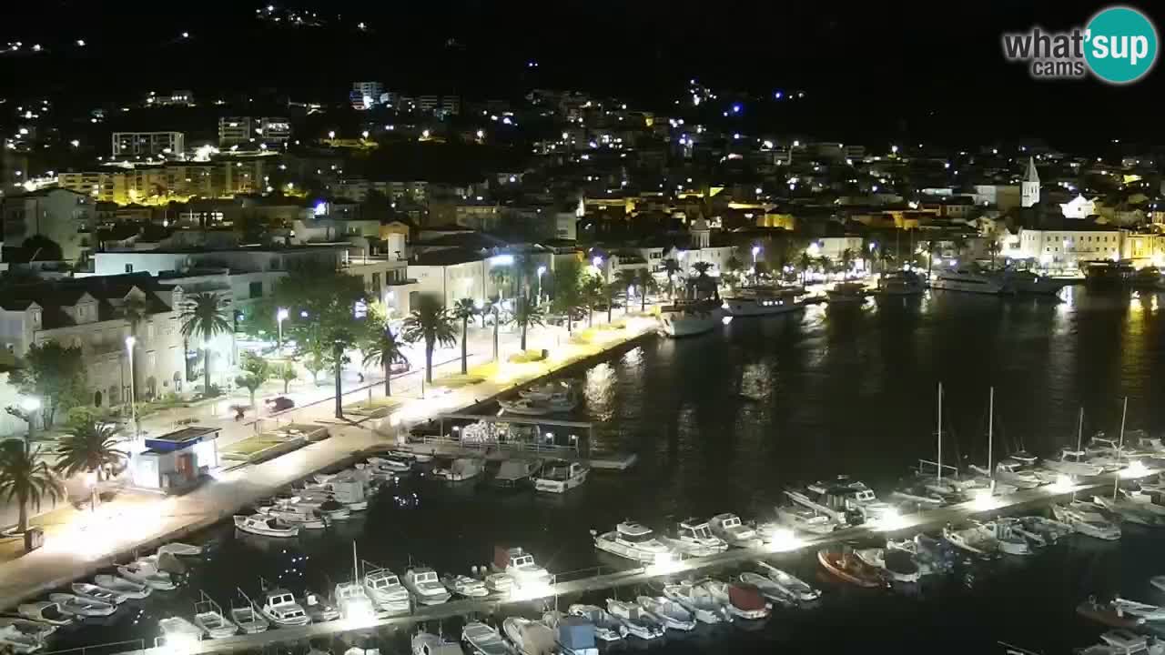 Panorama Makarska webcam