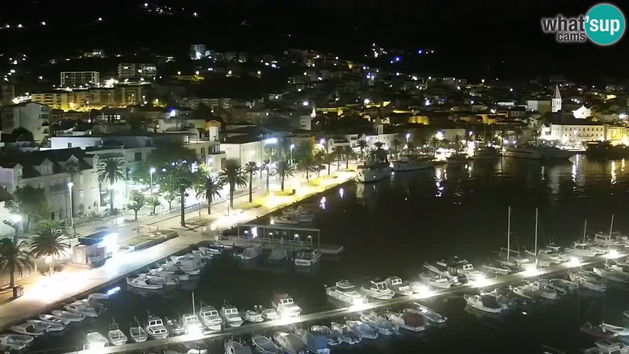 Panorama Makarska web kamera