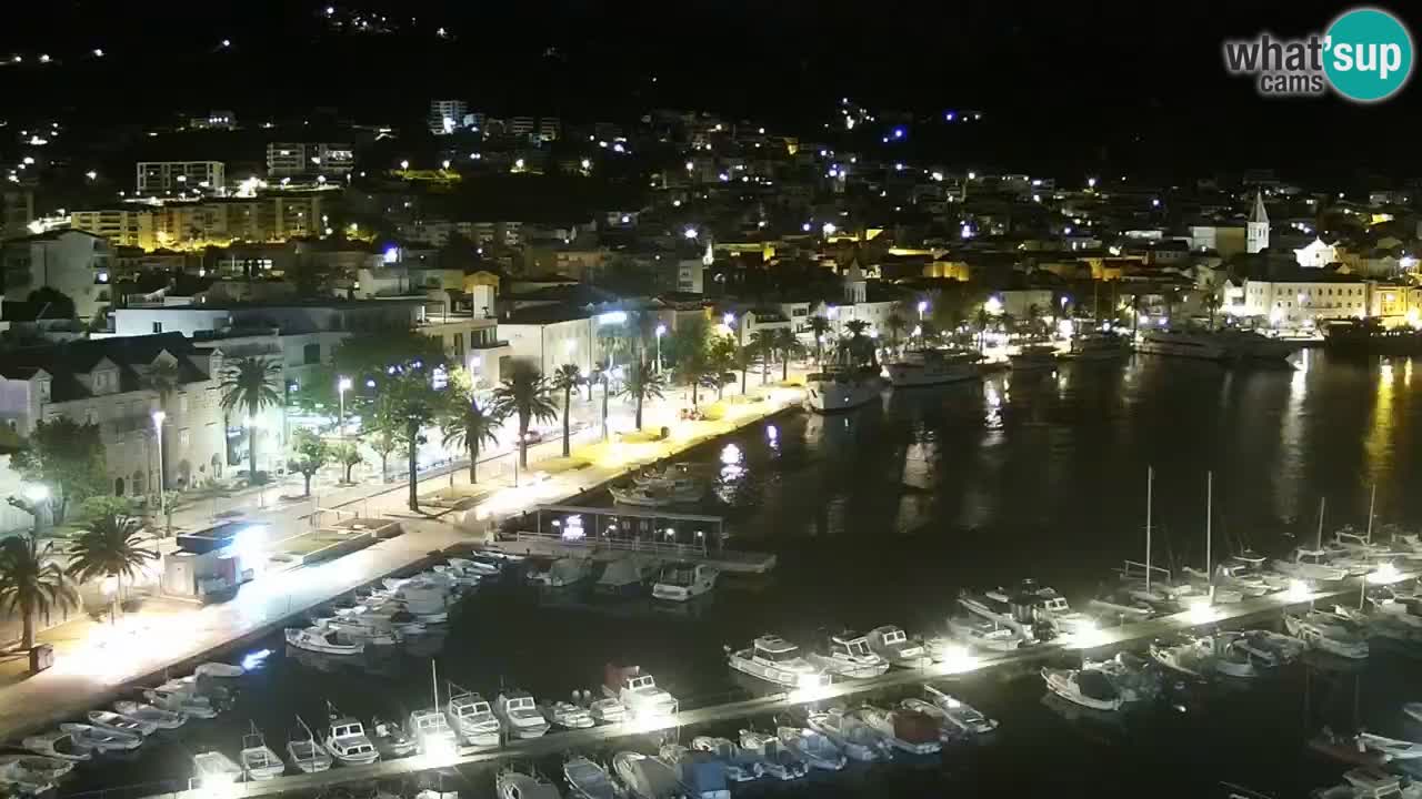Panorama Makarska web kamera