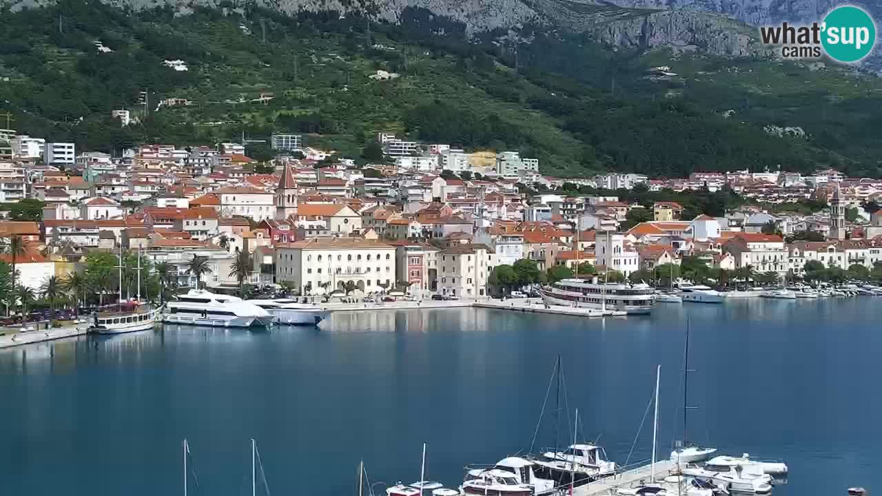 Panorama Makarska webcam