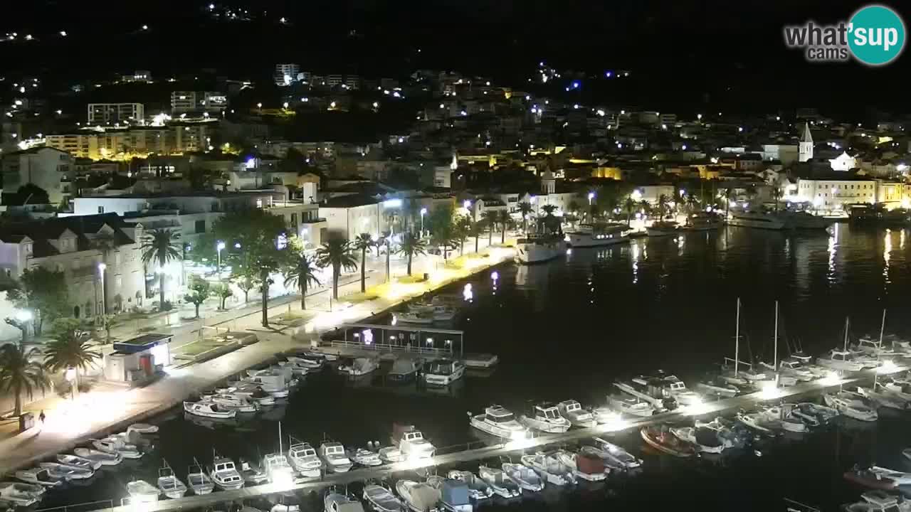 Panorama Makarska webcam