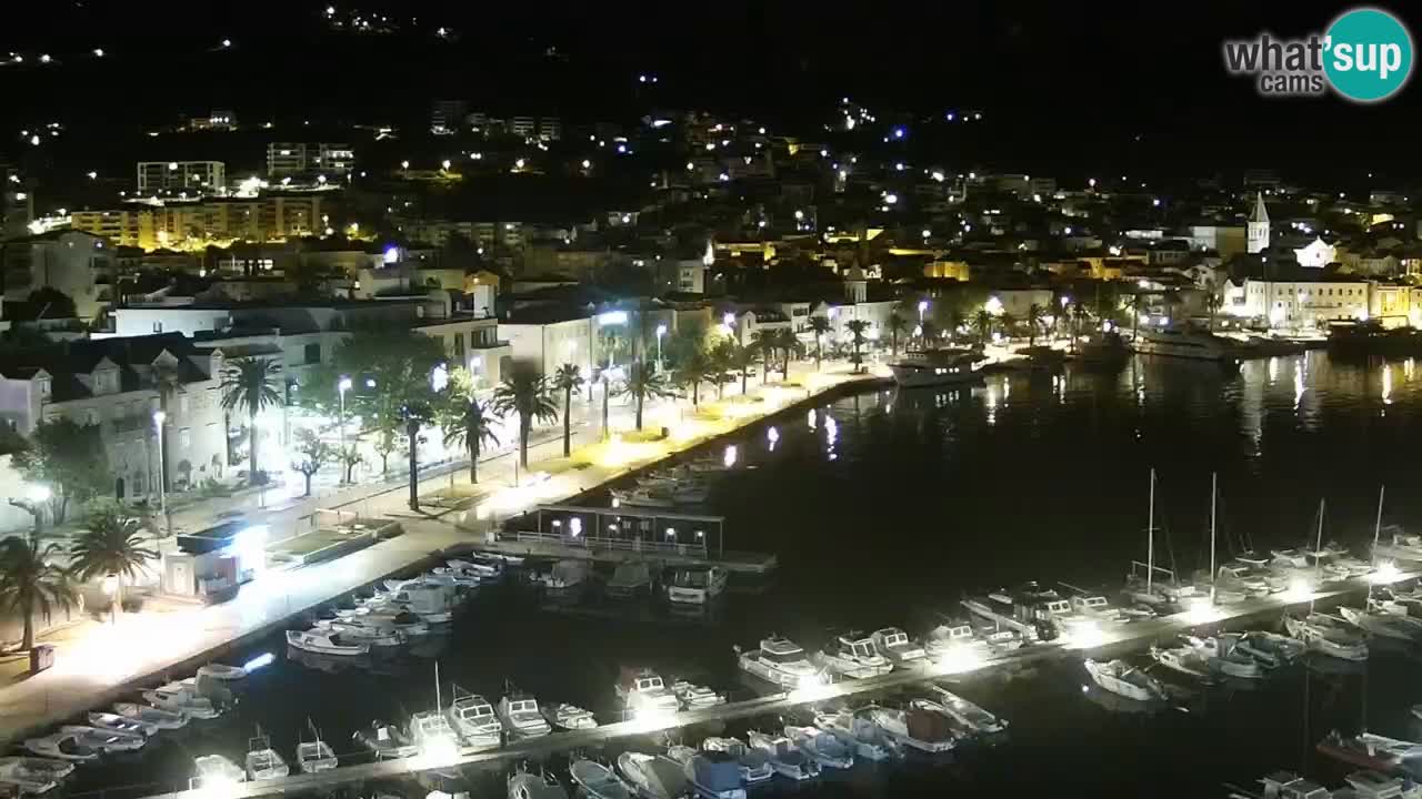 Panorama Makarska webcam