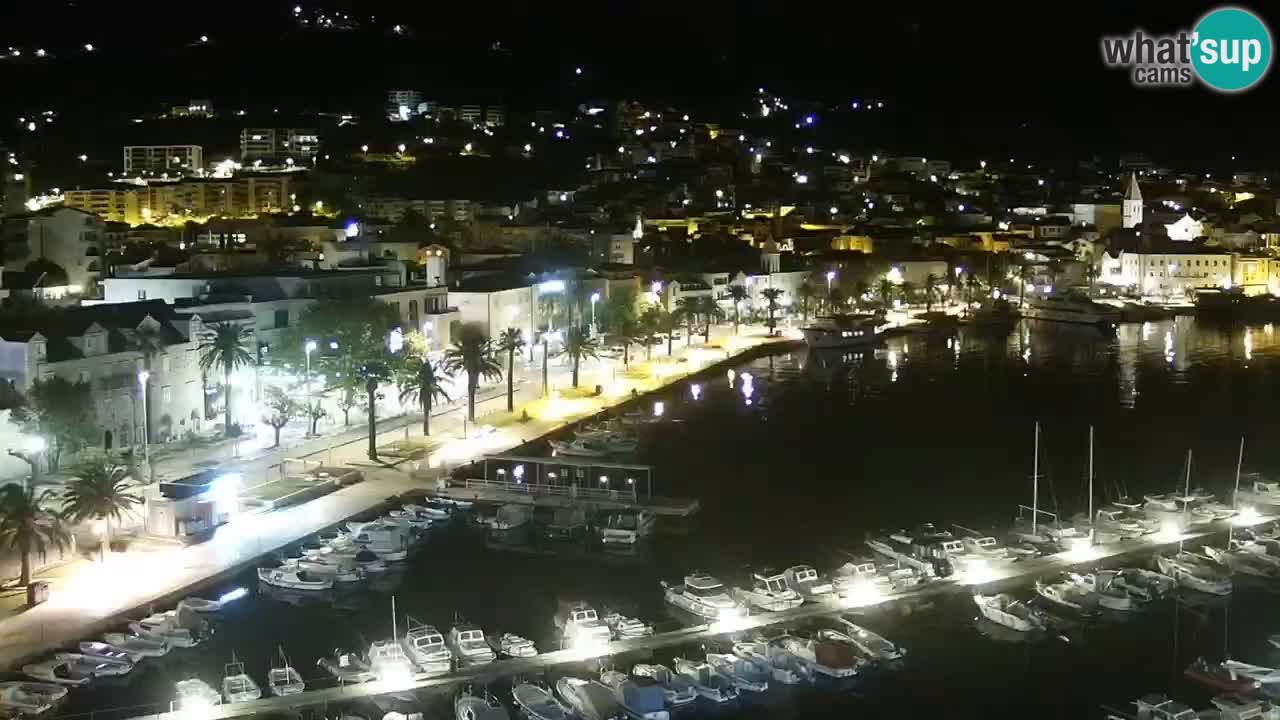 Panorama Makarska webcam