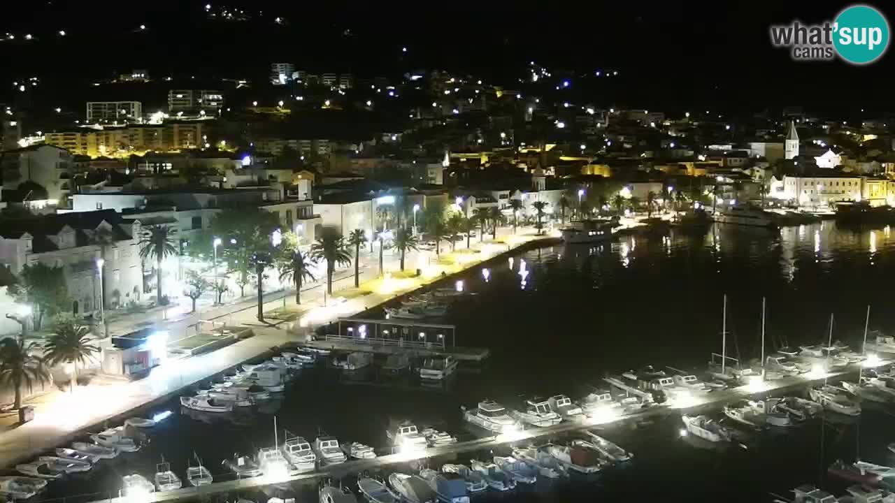 Panorama Makarska webcam