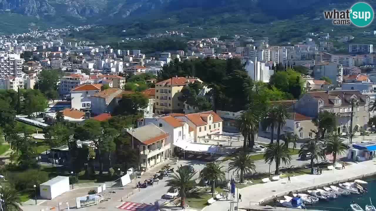 Panorama Makarska webcam