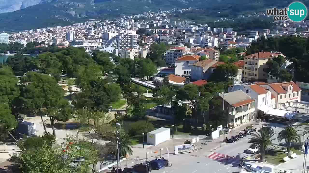 Panorama Makarska webcam