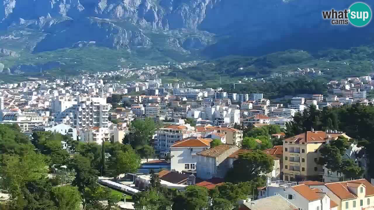Panorama Makarska web kamera
