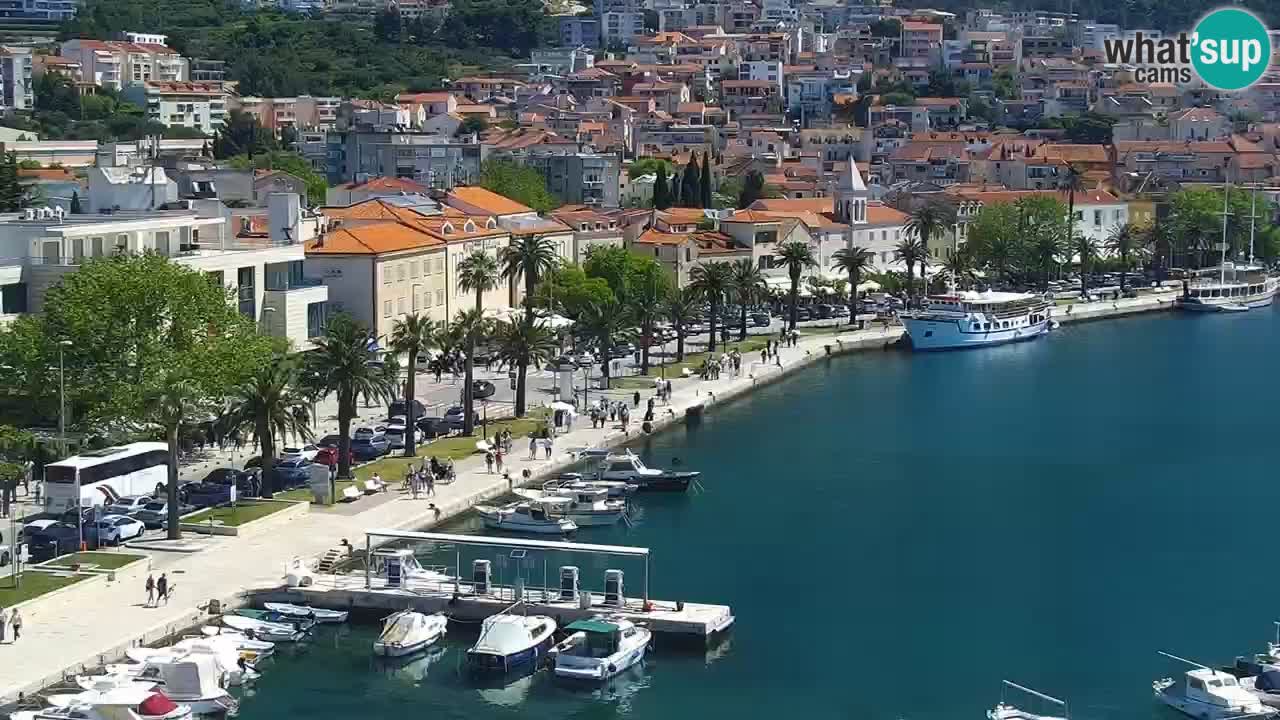 Pogled na Makarsko spletna kamera