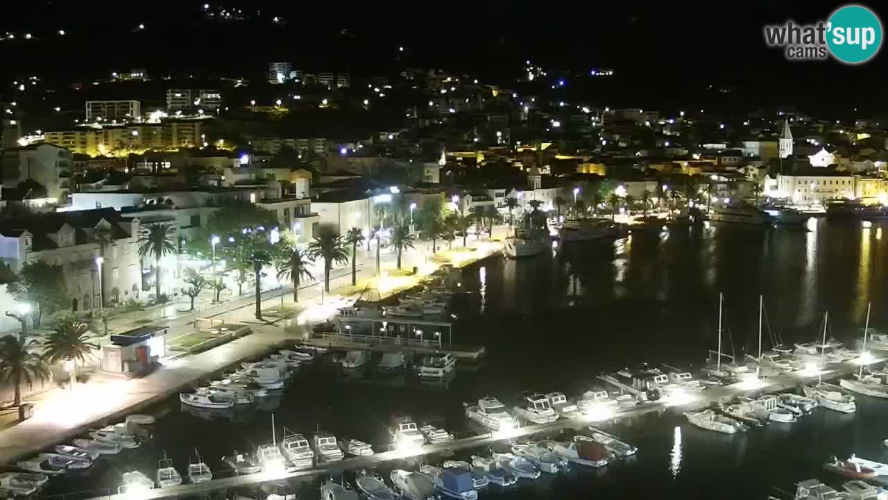 Panorama Makarska webcam