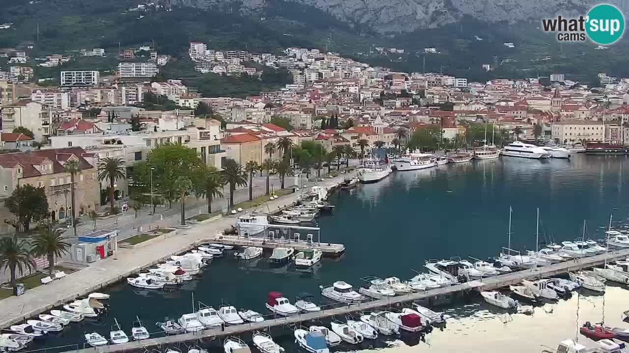 Pogled na Makarsko spletna kamera
