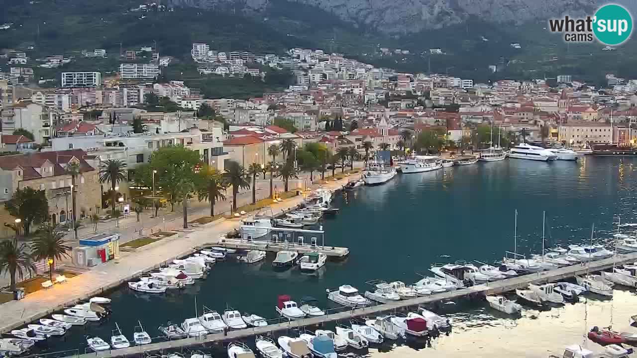 Panorama Makarska web kamera