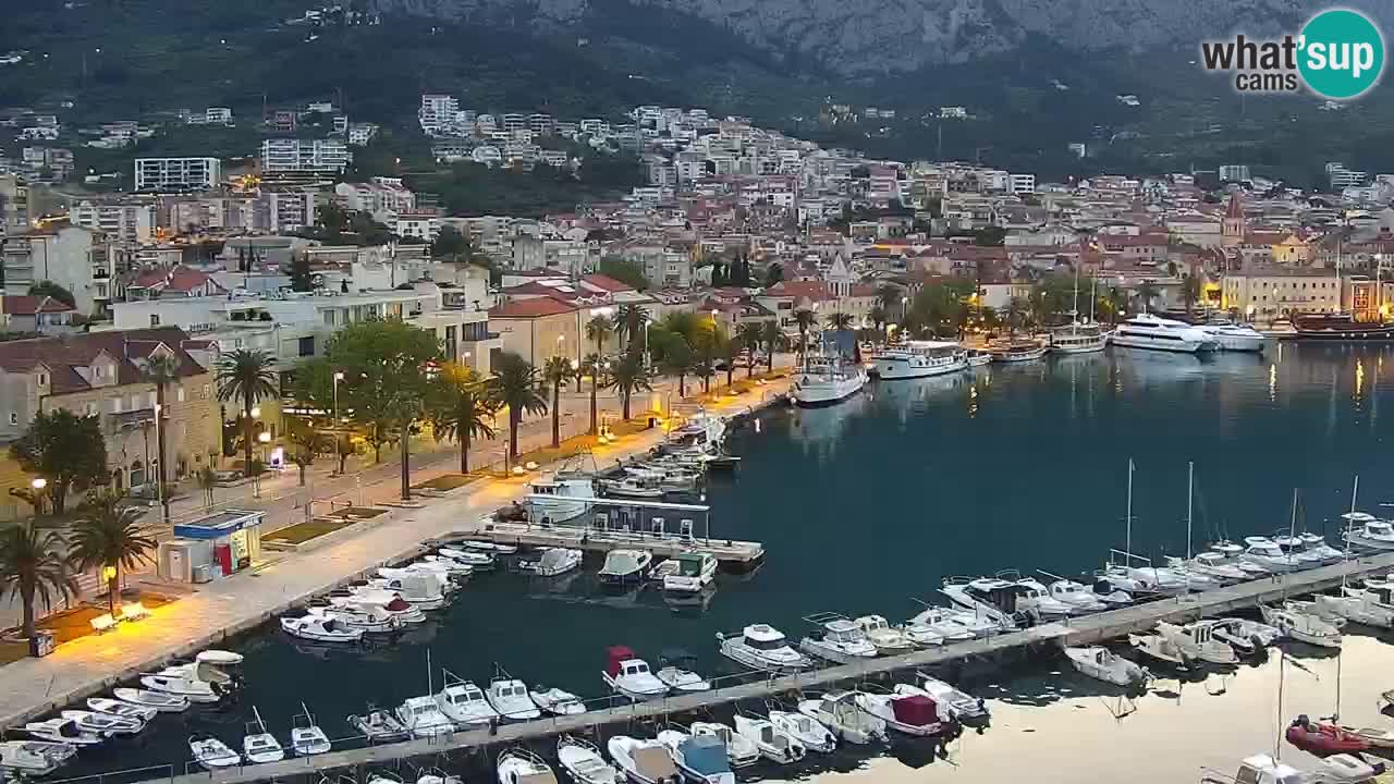 Panorama Makarska Live Webcam