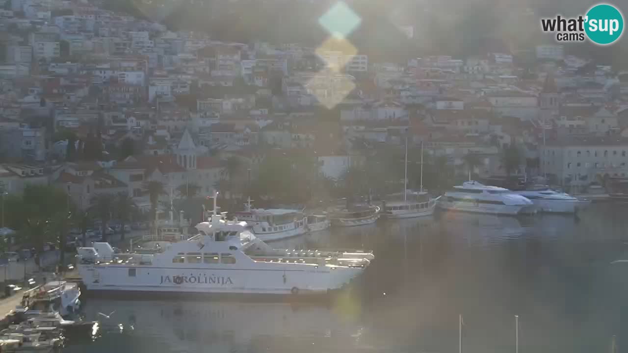 Panorama Makarska web kamera