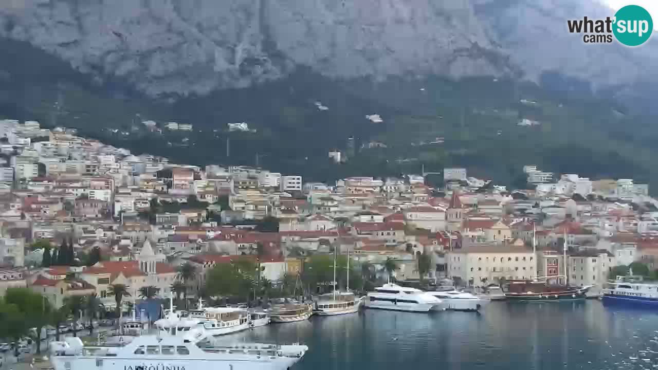 Panorama Makarska webcam