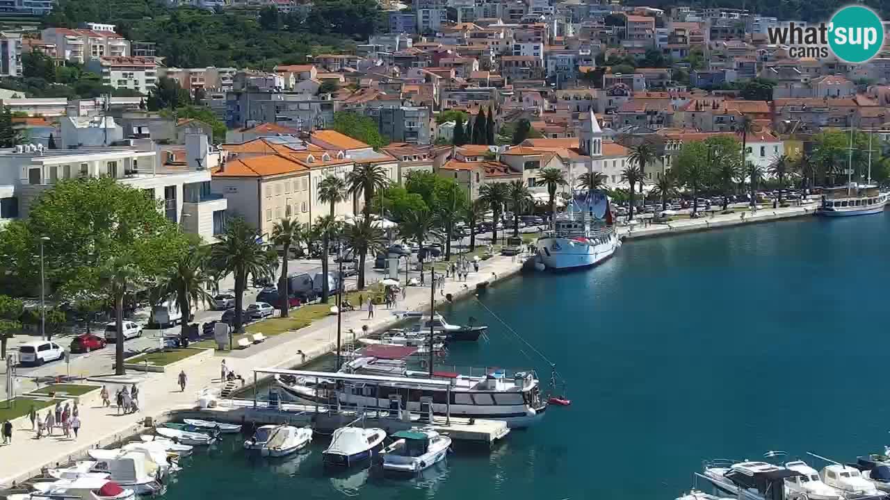 Panorama Makarska webcam