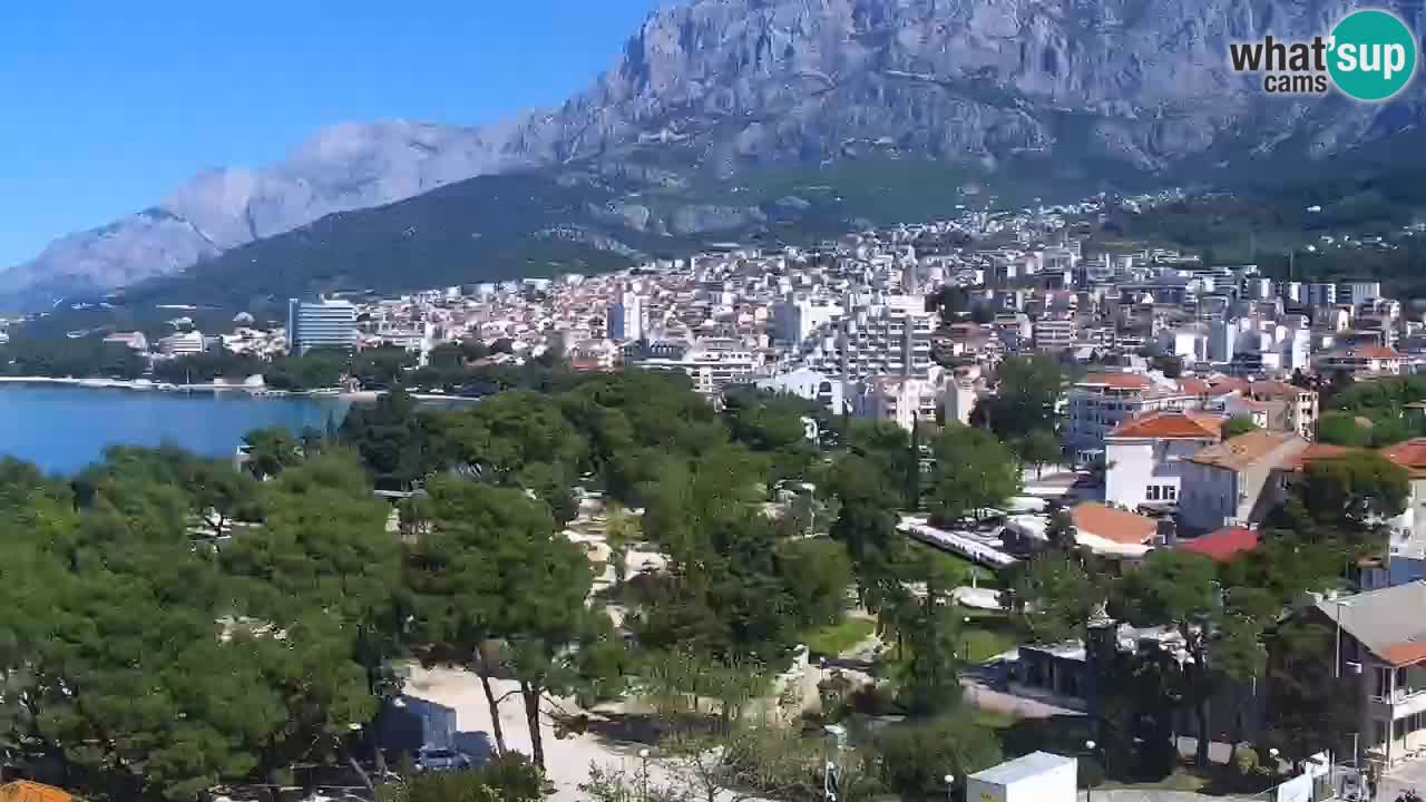 Panorama Makarska web kamera