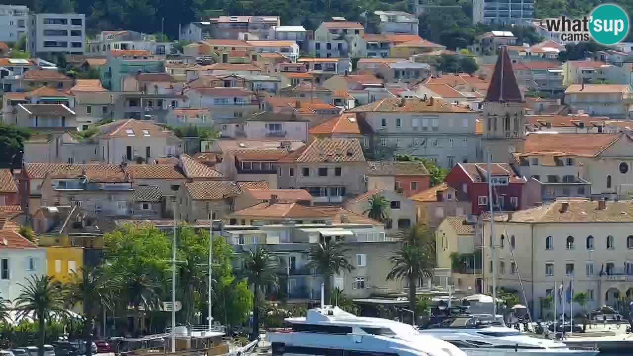 Panorama Makarska webcam