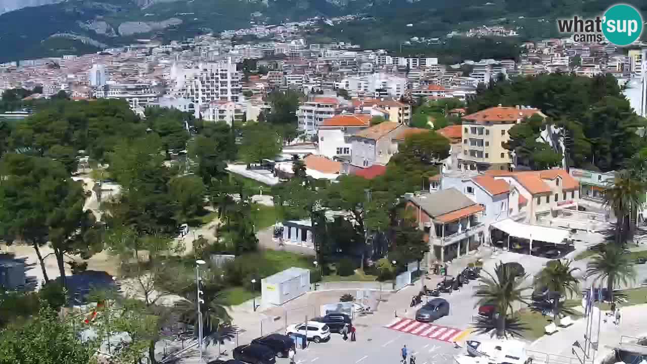 Panorama Makarska webcam