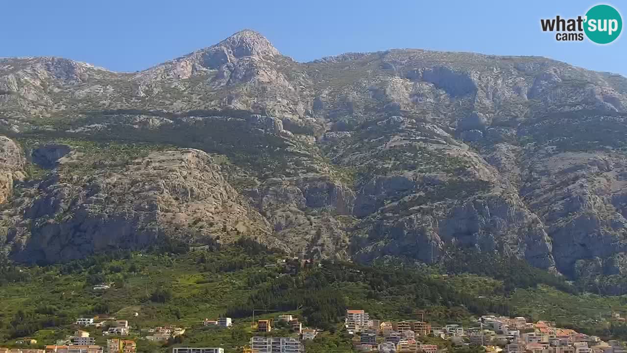 Panorama Makarska webcam