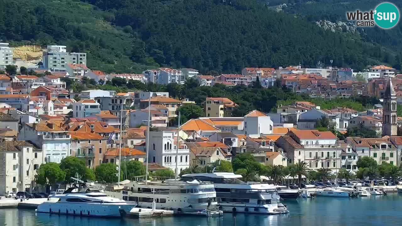Pogled na Makarsko spletna kamera