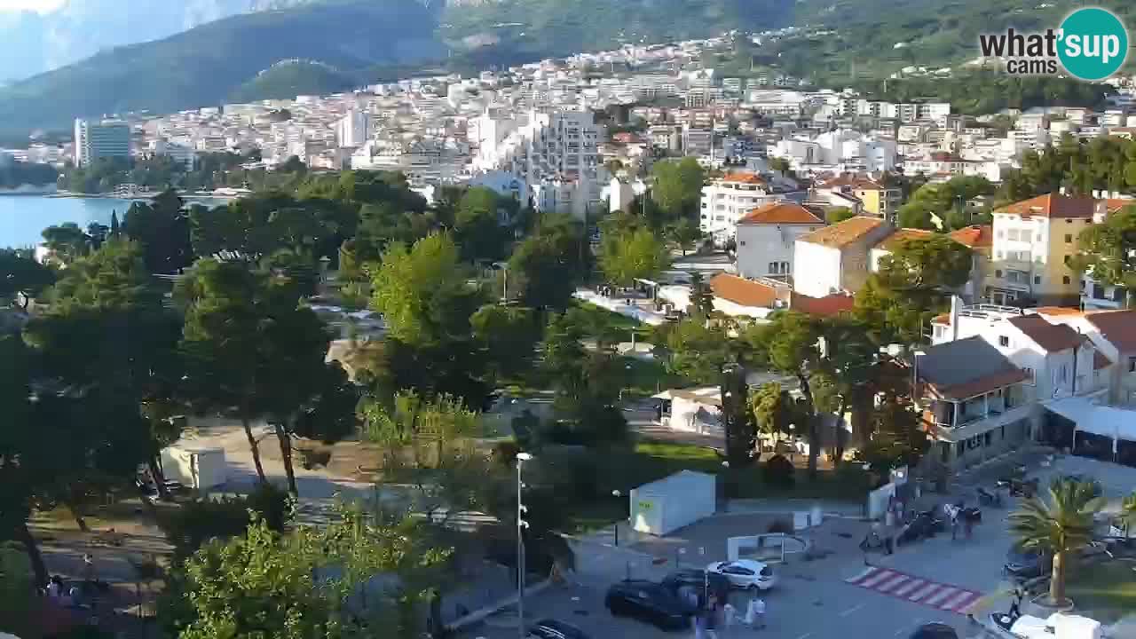 Panorama Makarska web kamera