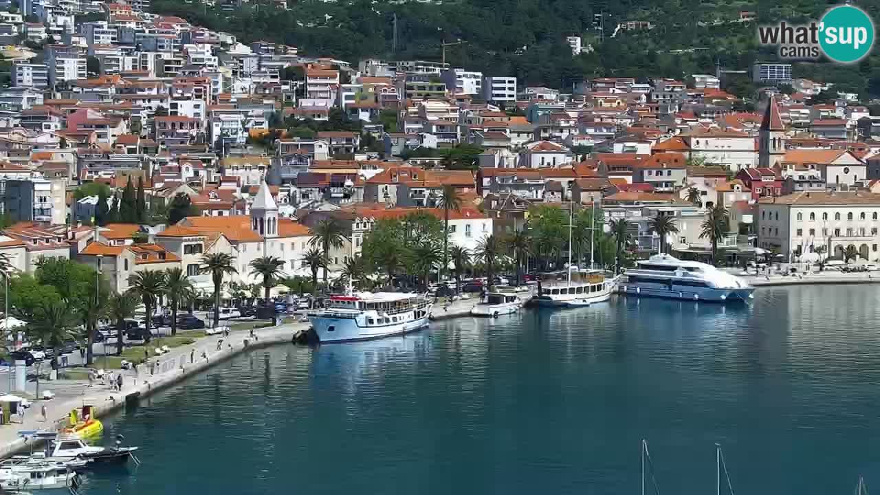 Panorama Makarska webcam