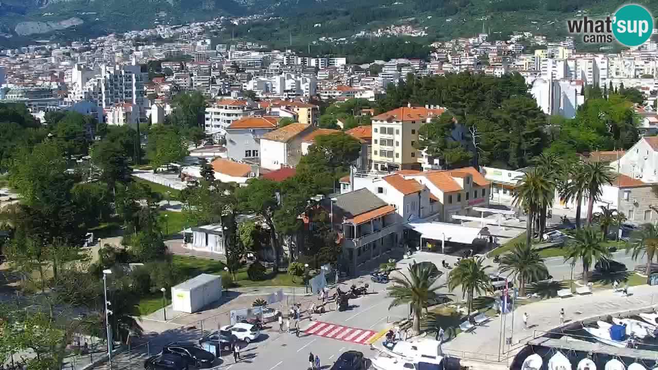 Stupendo panorama di Makarska livecam