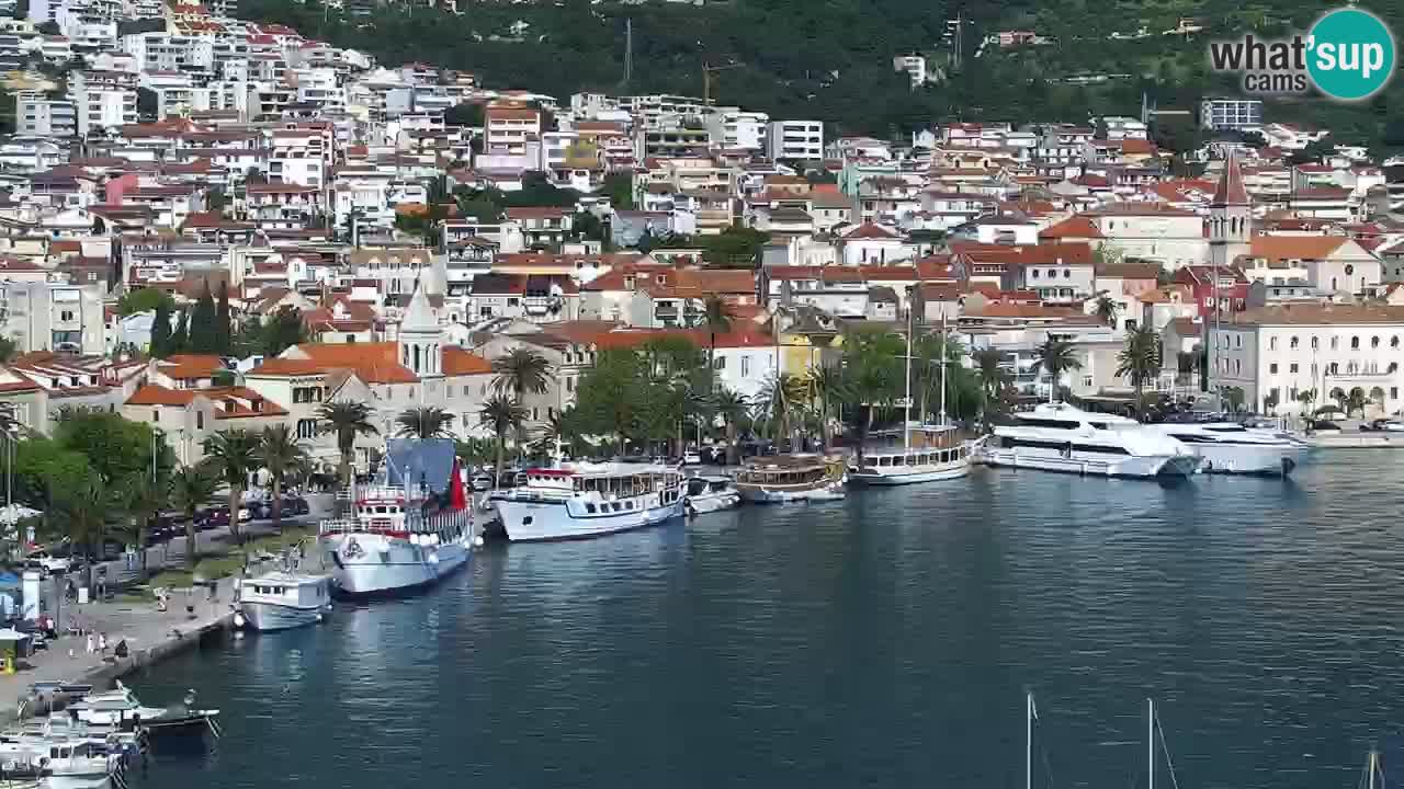 Panorama Makarska web kamera