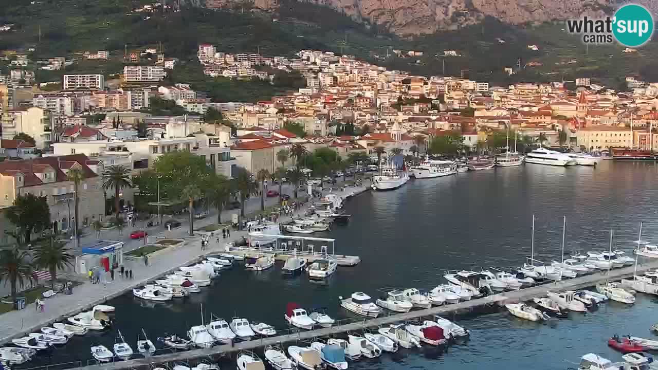 Panorama Makarska web kamera