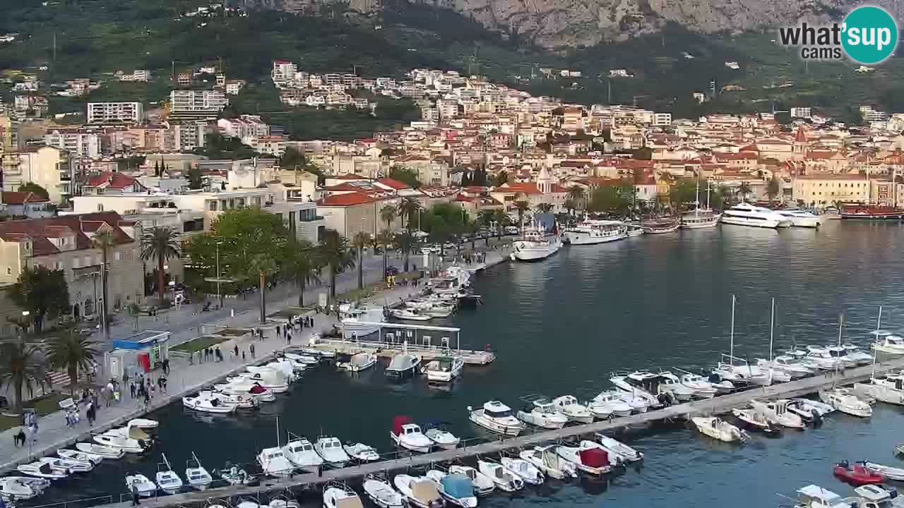 Pogled na Makarsko spletna kamera