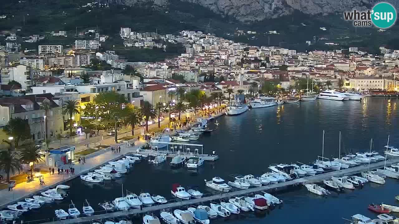 Pogled na Makarsko spletna kamera