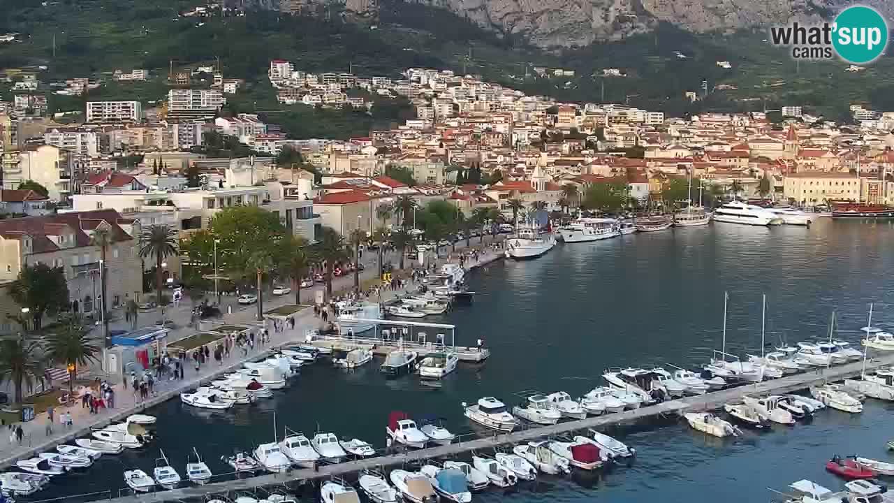 Panorama Makarska web kamera