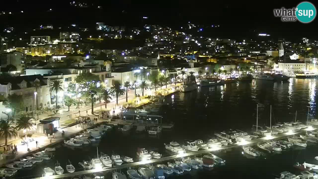 Panorama Makarska webcam