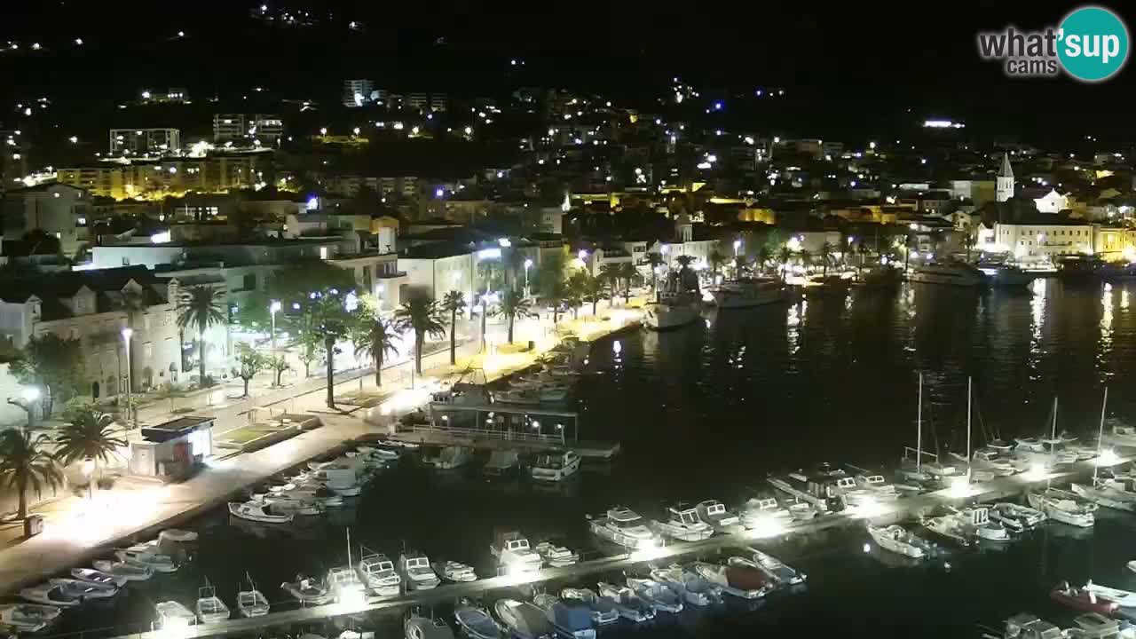 Panorama Makarska web kamera