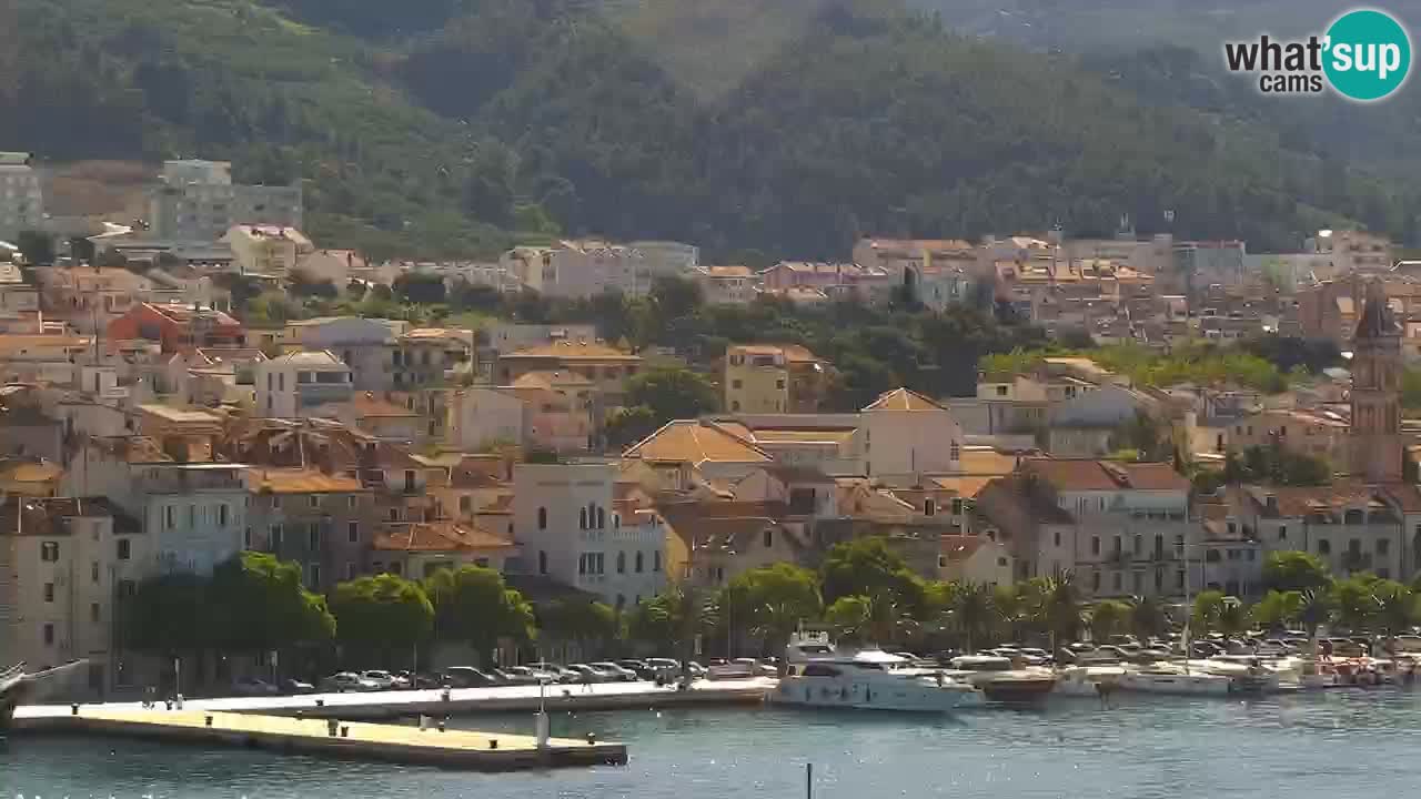 Panorama Makarska web kamera