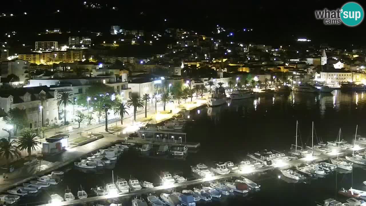 Panorama Makarska webcam