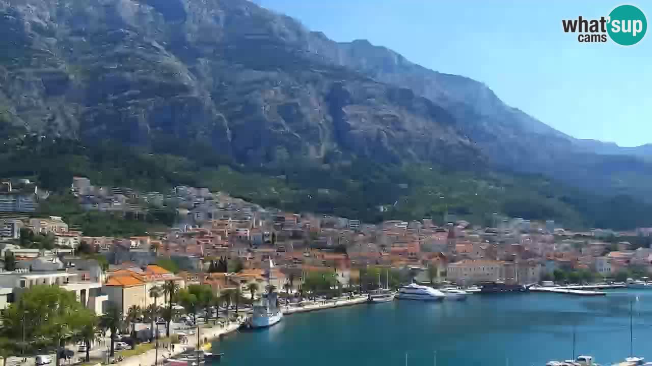 Panorama Makarska web kamera