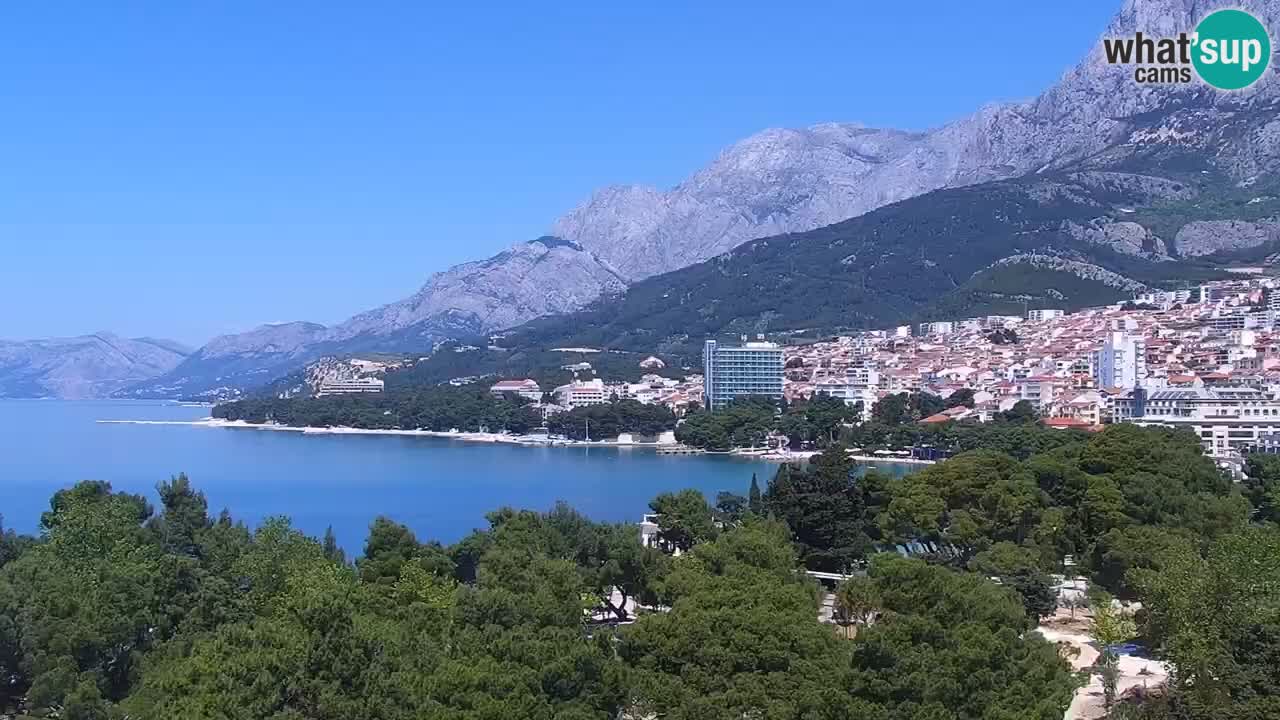 Pogled na Makarsko spletna kamera