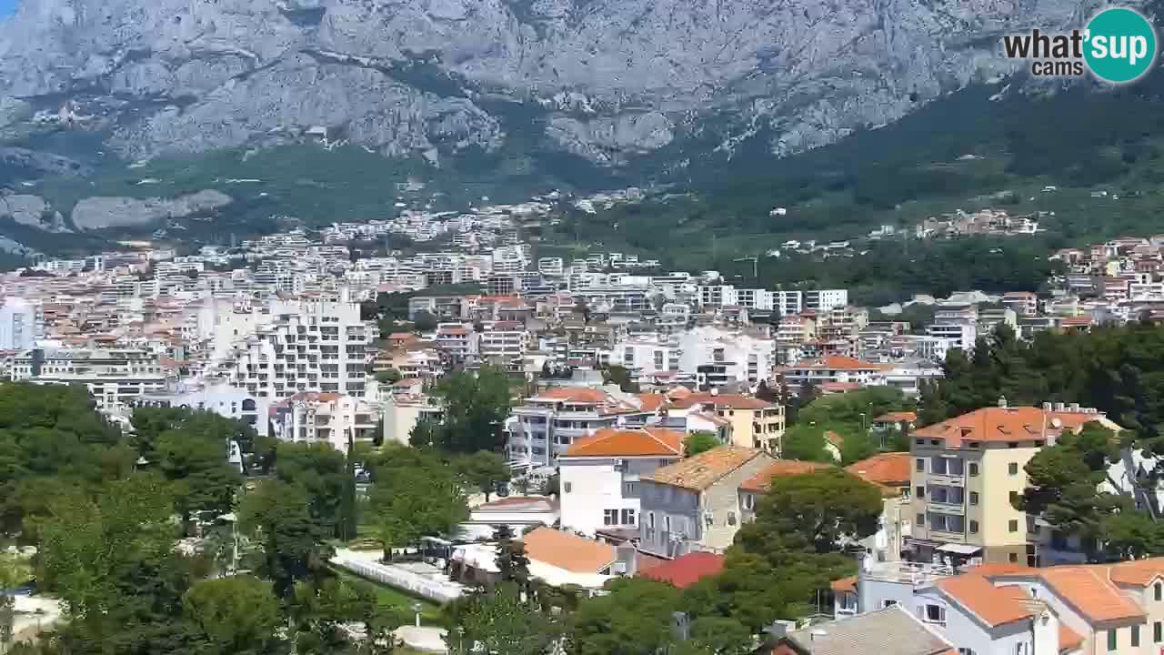 Panorama Makarska webcam