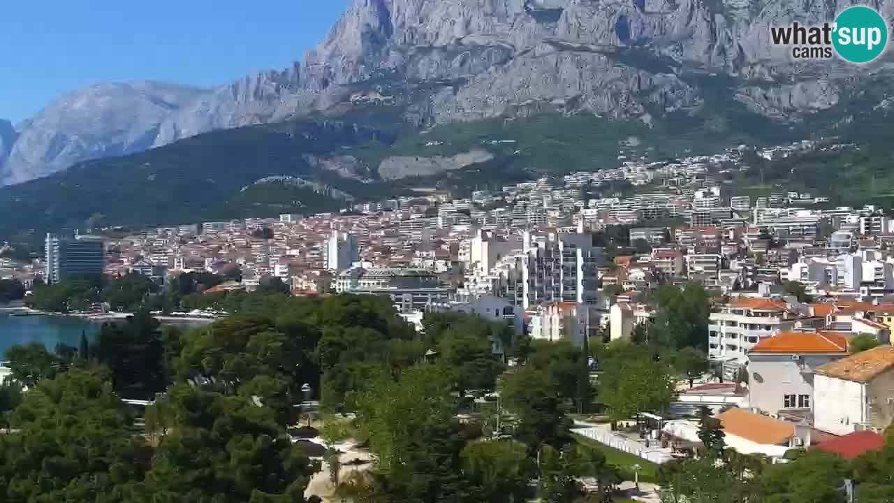 Panorama Makarska web kamera