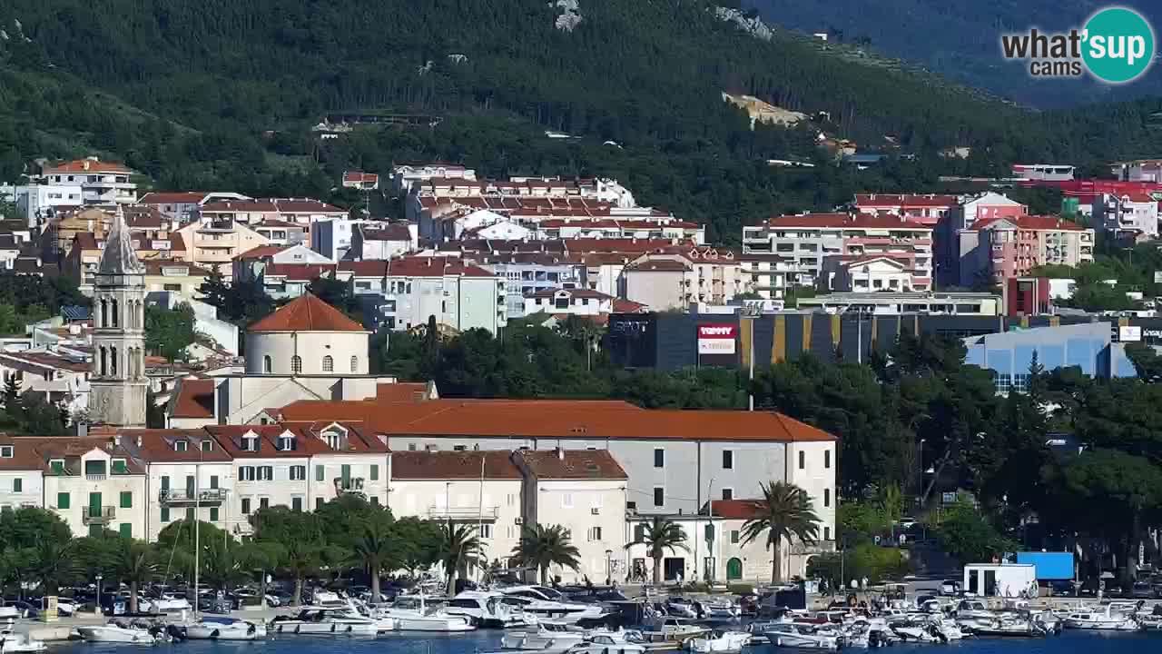 Panorama Makarska webcam